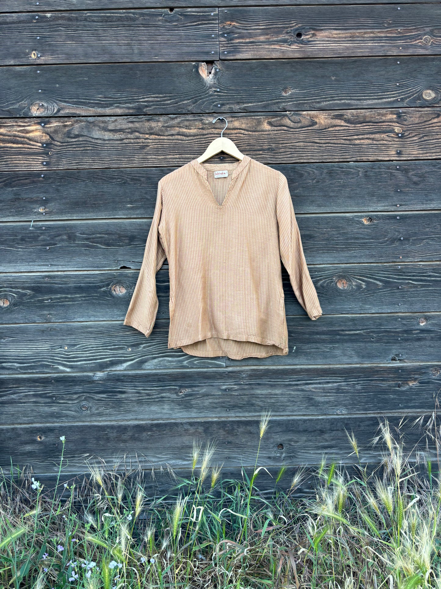 Vintage Fabindia Handwoven Cotton Tunic