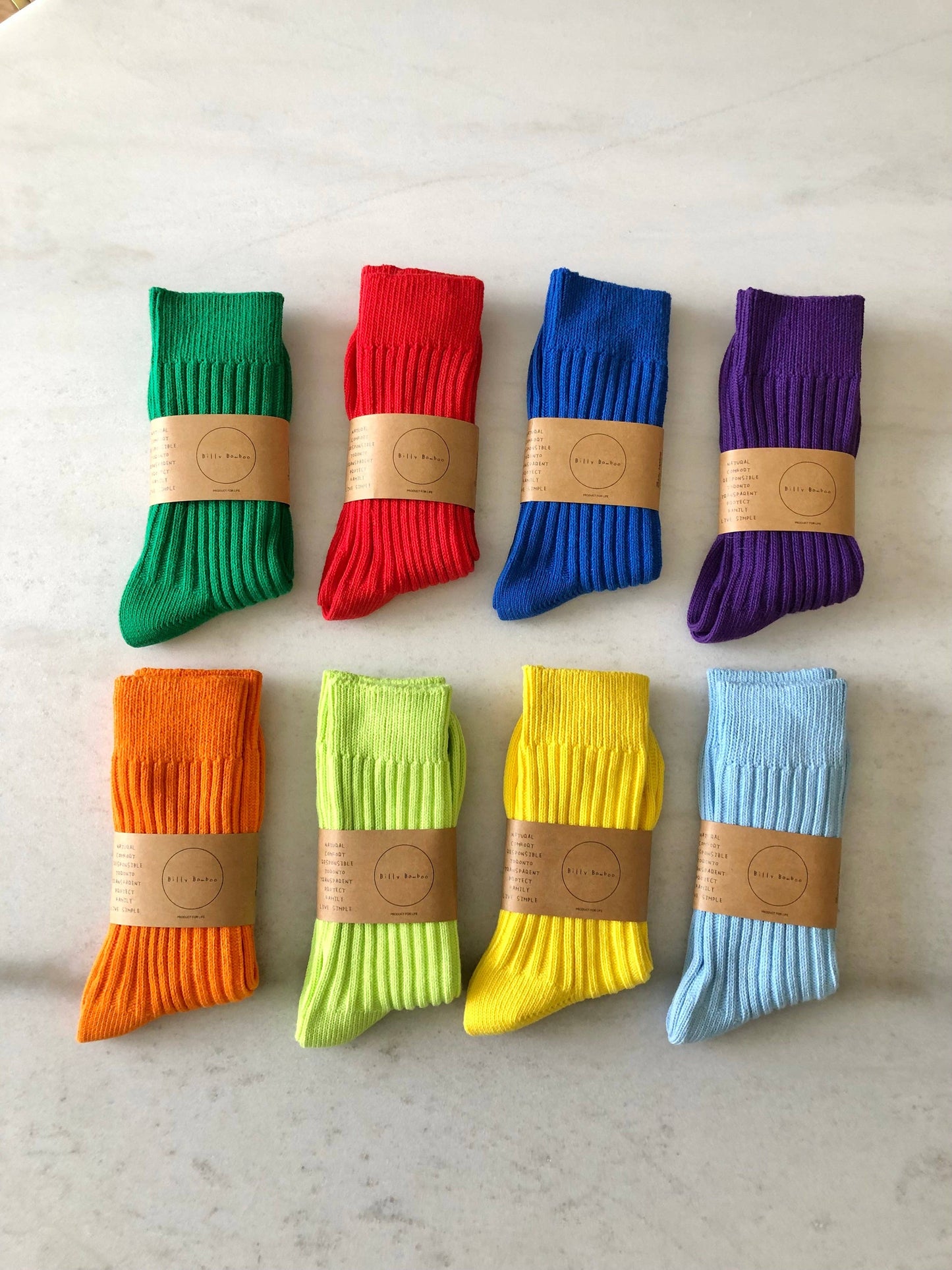 Socks | Ribbed Cotton | Unisex