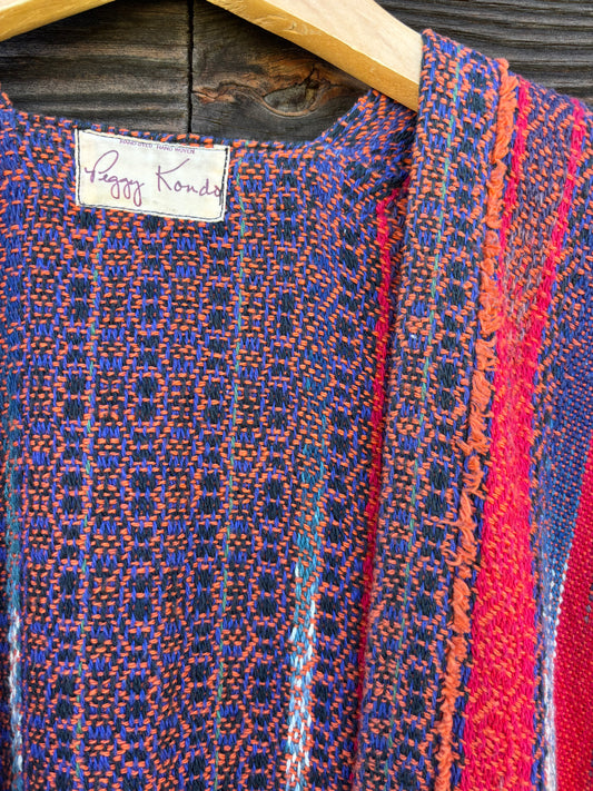Peggy Kondo Hand Woven Textile Coat