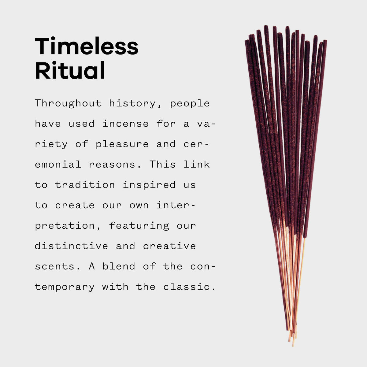 Greyhaven Natural Incense Sticks | Sea Air, Pinewood & Moss | Clean Burning | 20-Pack