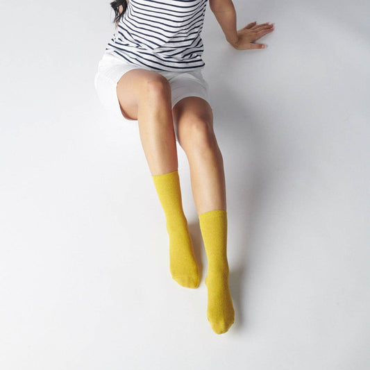 Socks | Munsell Green Crew Sock | Women's