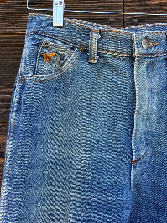Vintage Wrangler Full Fit Jeans | Made in USA | Soft Broken-In Wash