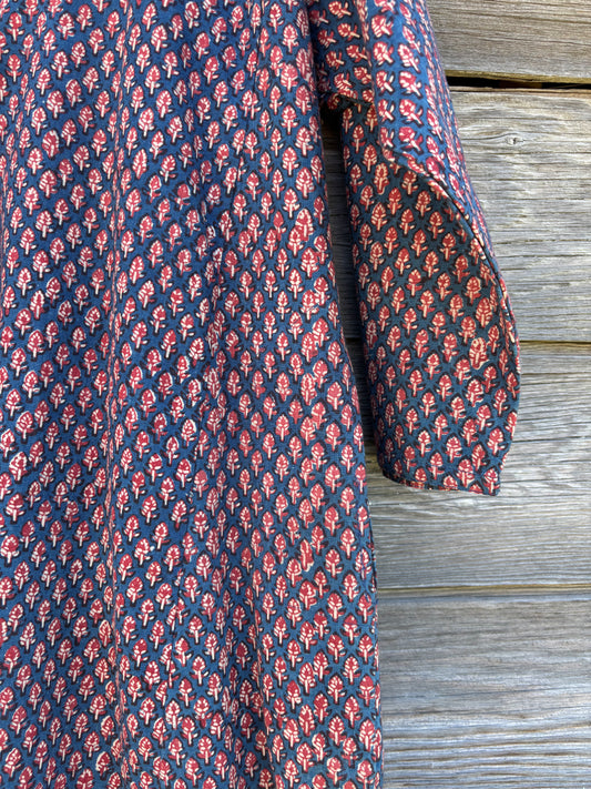 Dress| Floral Block Print Tunic