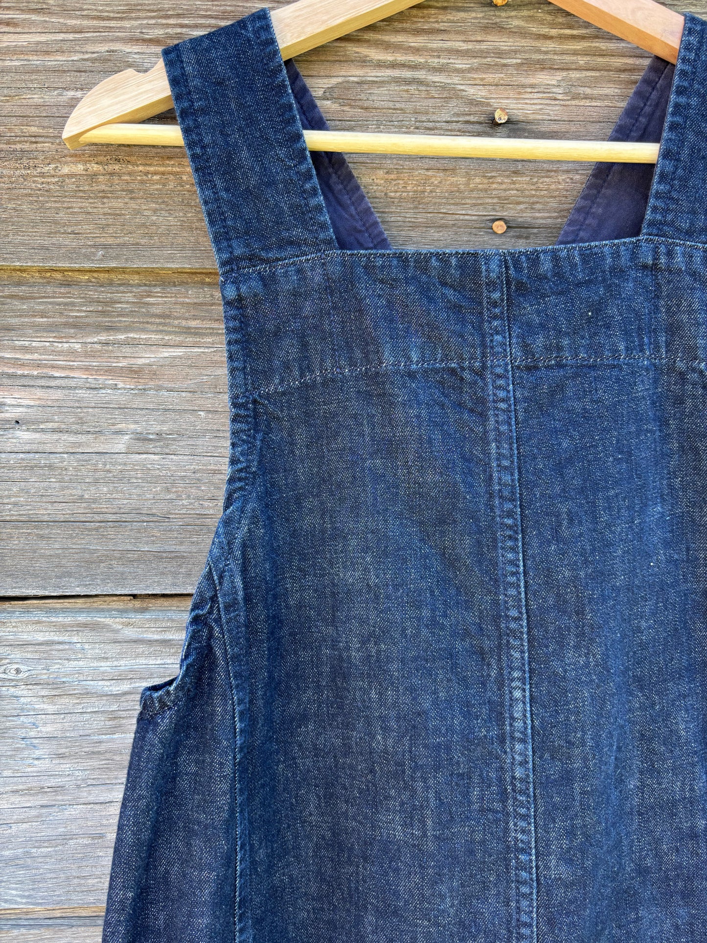 Dress | Thea Pinafore denim | Toast