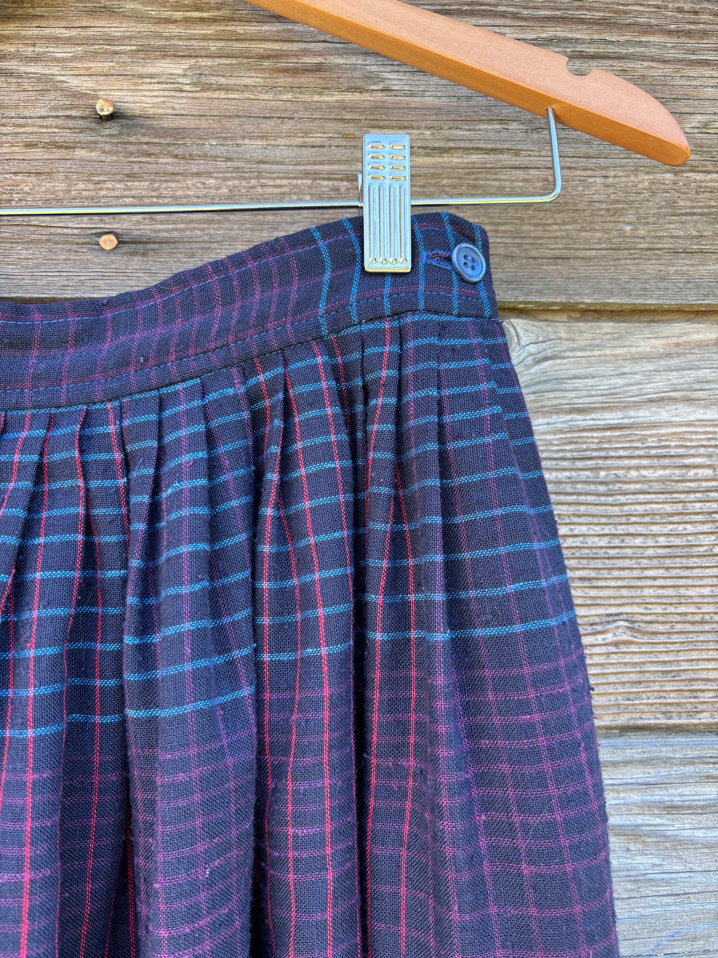Skirt | madras plaid | The Villager