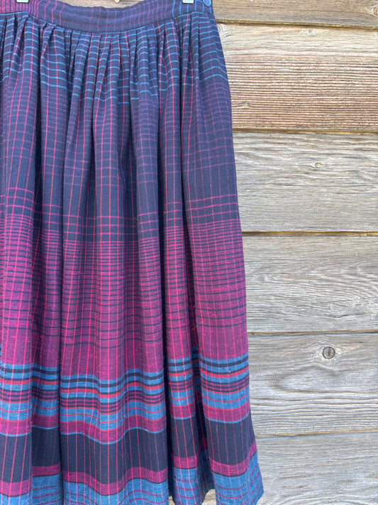 Skirt | madras plaid | The Villager