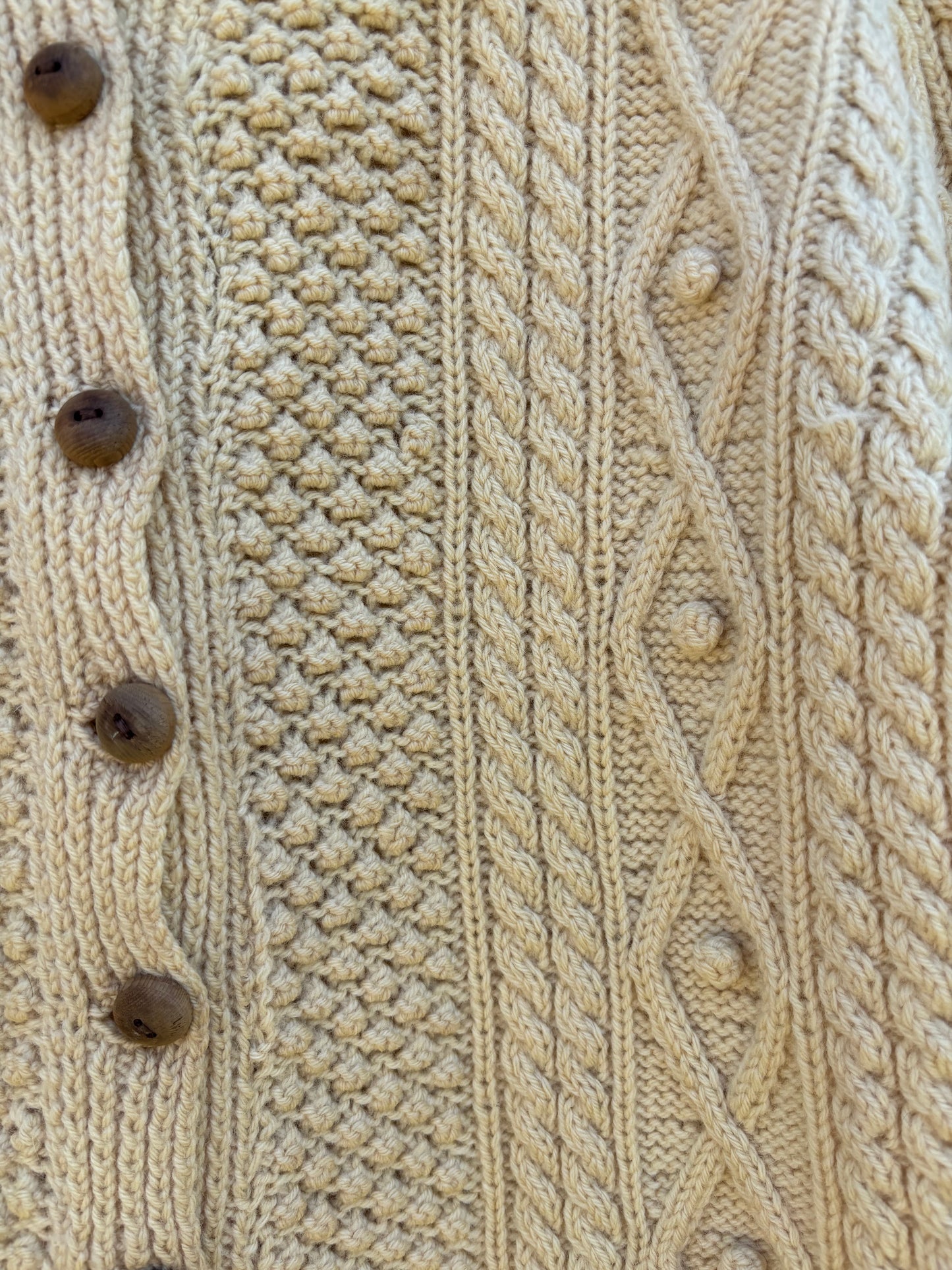 Sweater | Barnas-mor vintage fisherman Cardigan | 1960's-70's