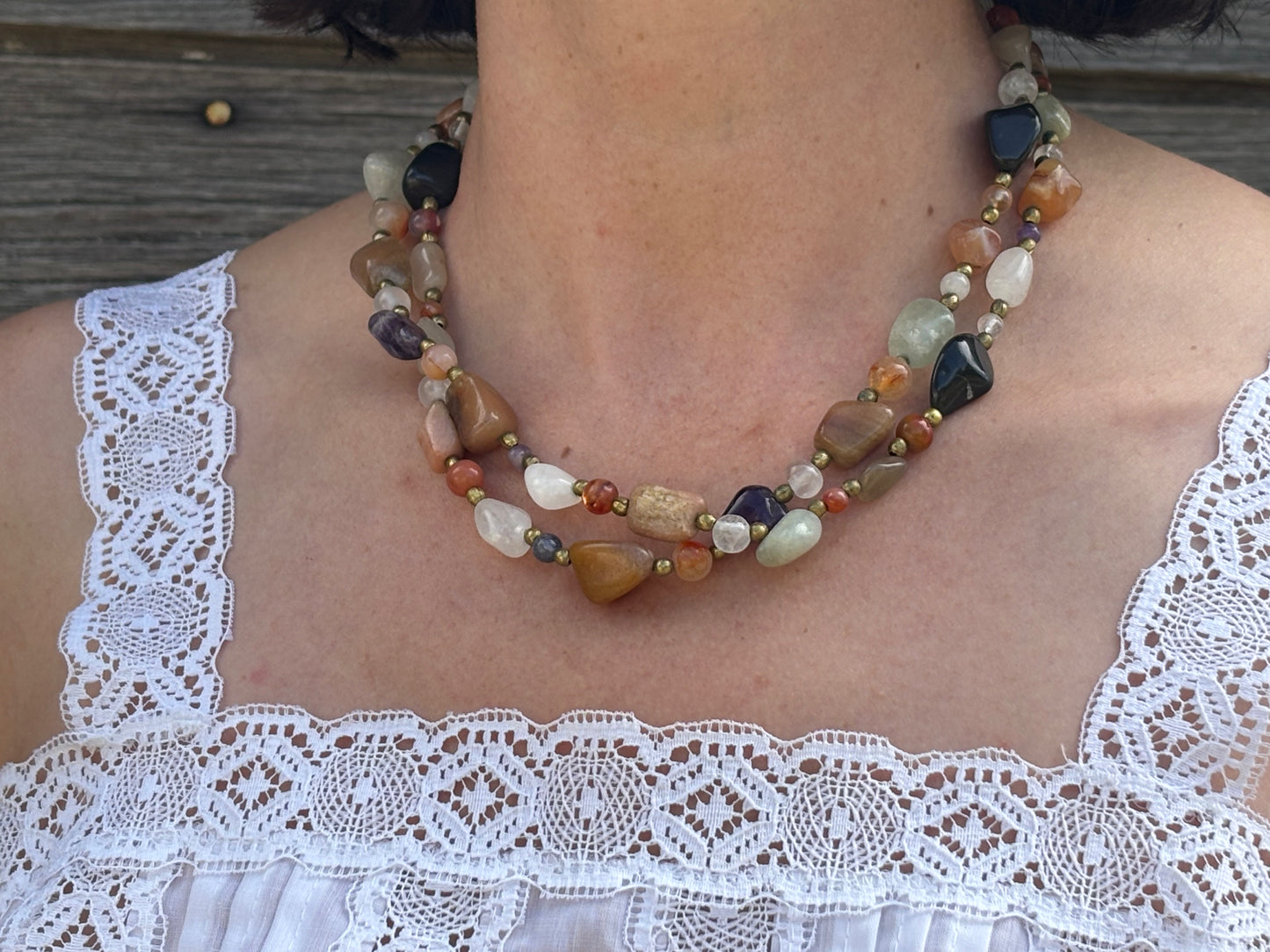 Necklace | Beggar Beads | 1960's-70's