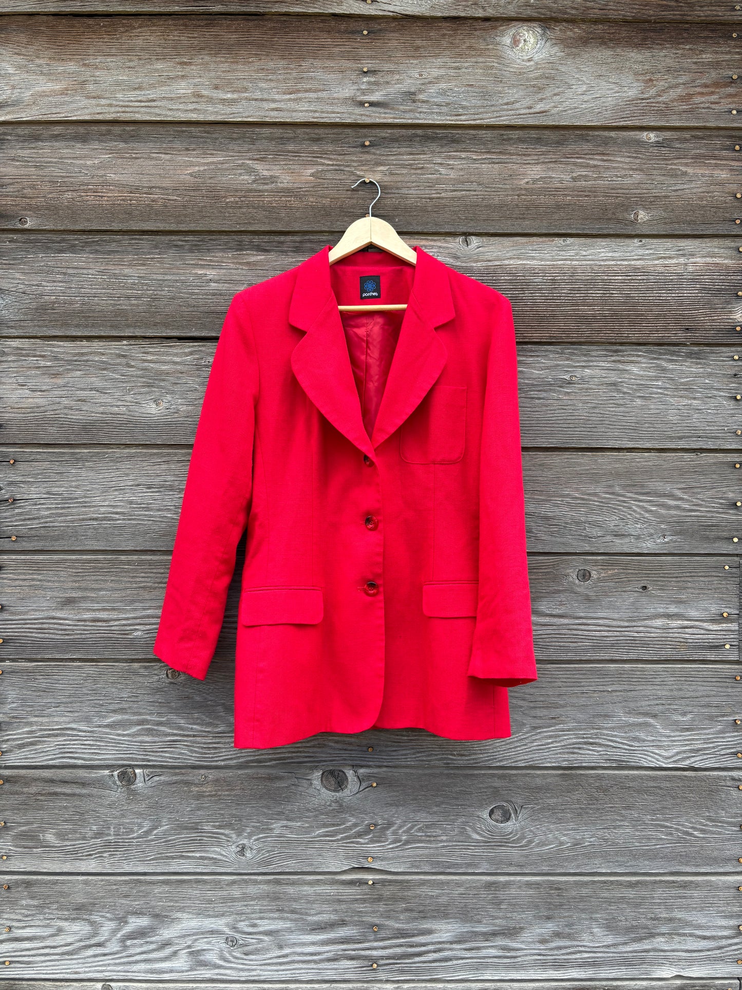 Jacket | Red Blazer by Panther