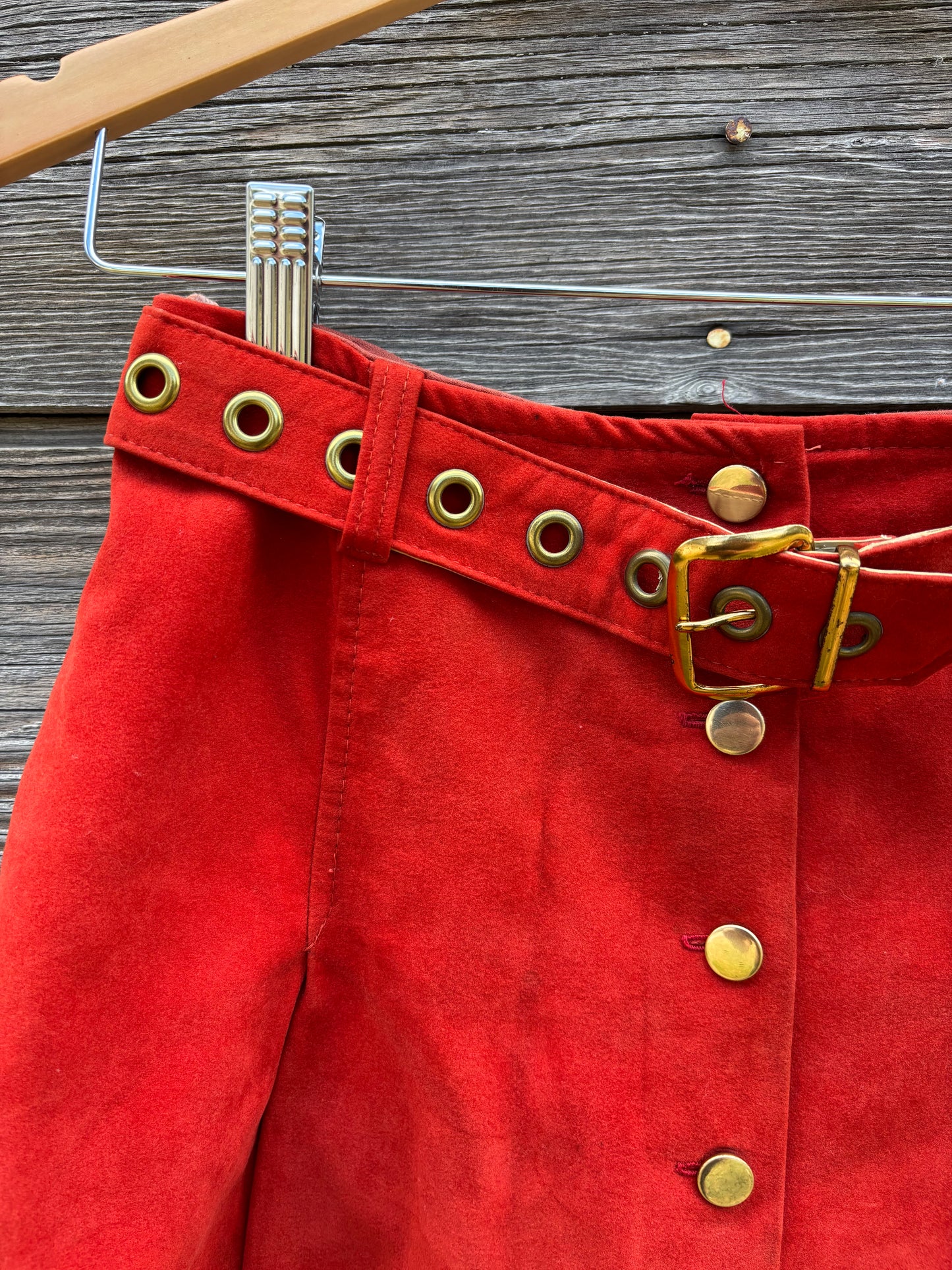 Skirt | Orange Mini Skirt