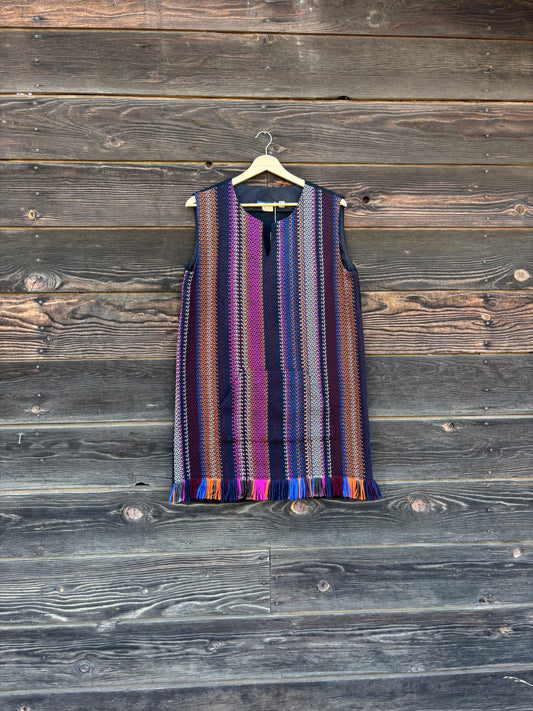 Dress | Woven Blanket Dress