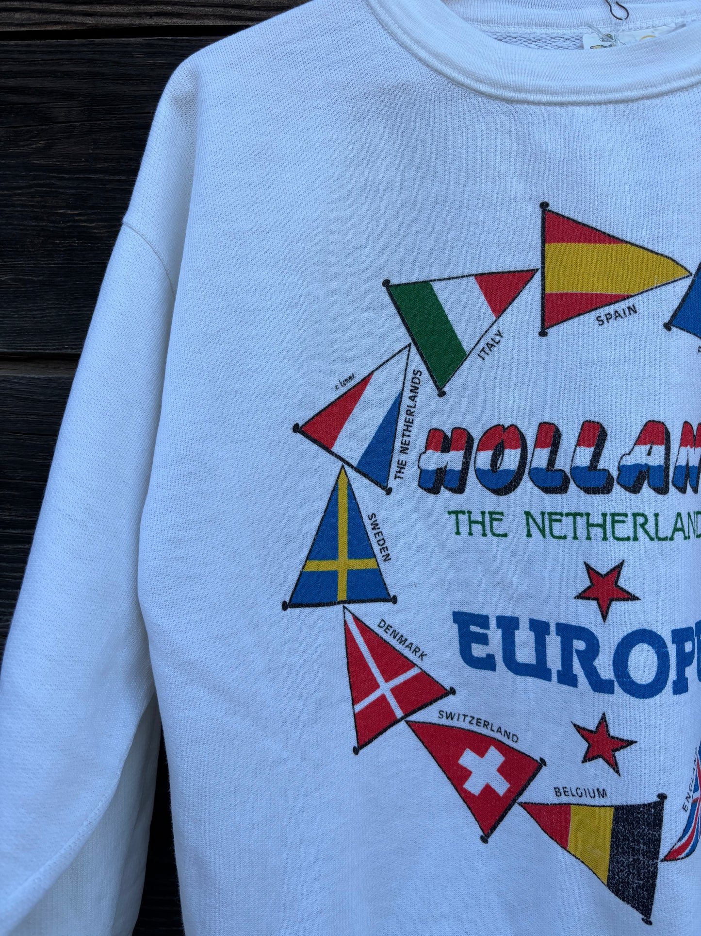 Holland flag sweatshirt