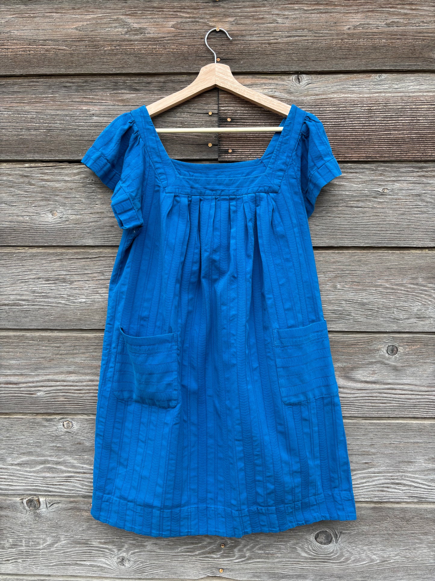 French connection Caribbean blue dress