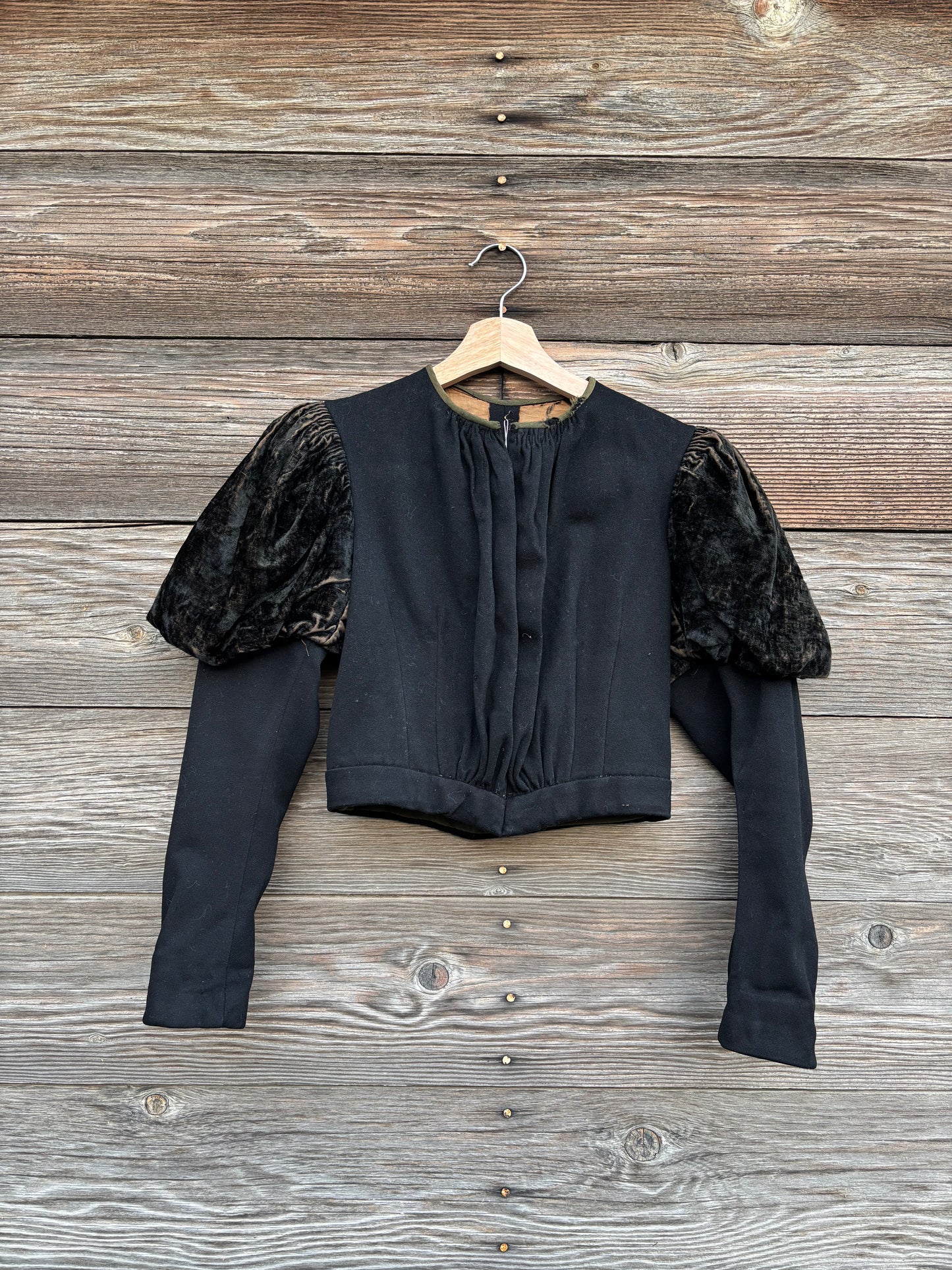 Antique | black mourning jacket