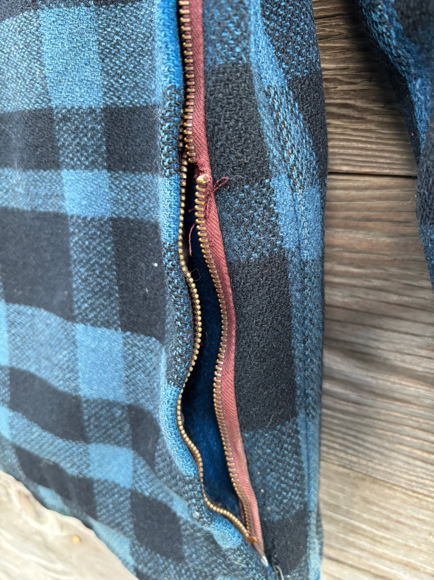 Hunting jacket | blue buffalo plaid