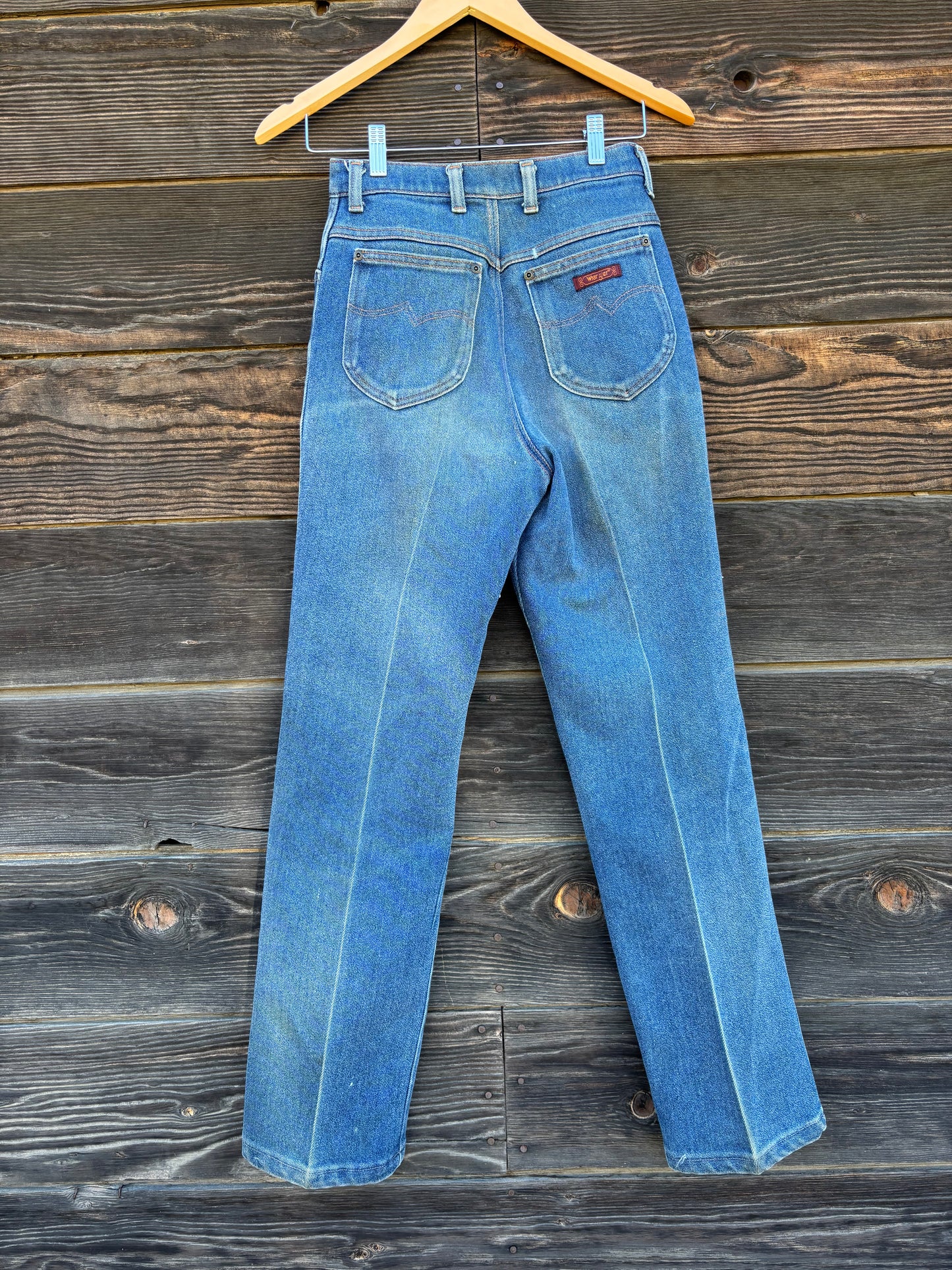 Vintage Wrangler Full Fit Jeans | Made in USA | Soft Broken-In Wash