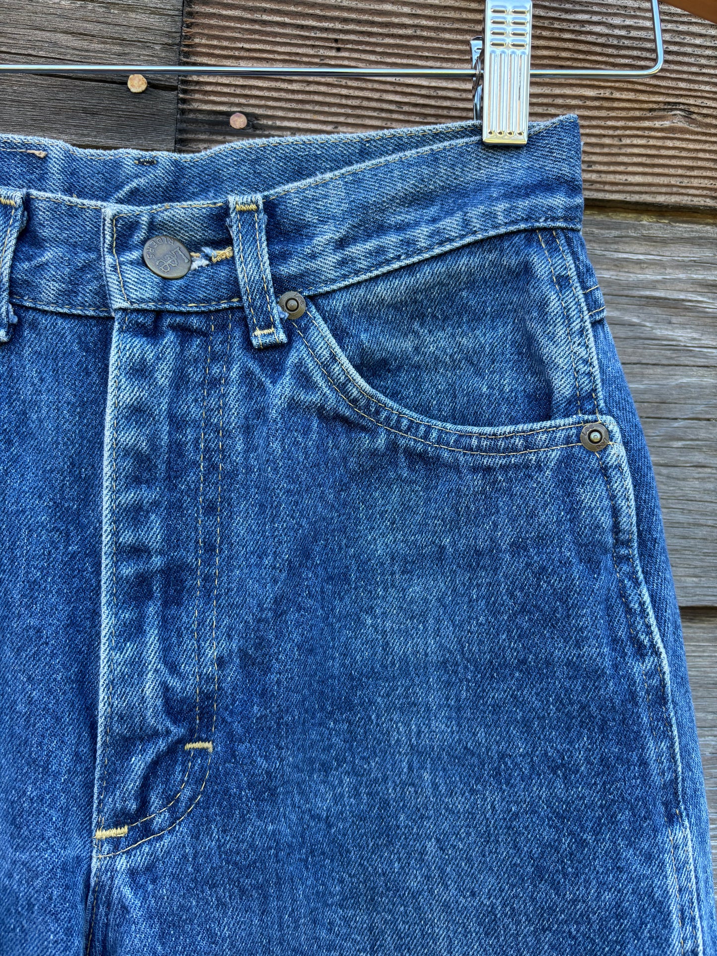 Vintage Lee Riders High Rise Tapered Jeans | Made in USA | 100% Cotton