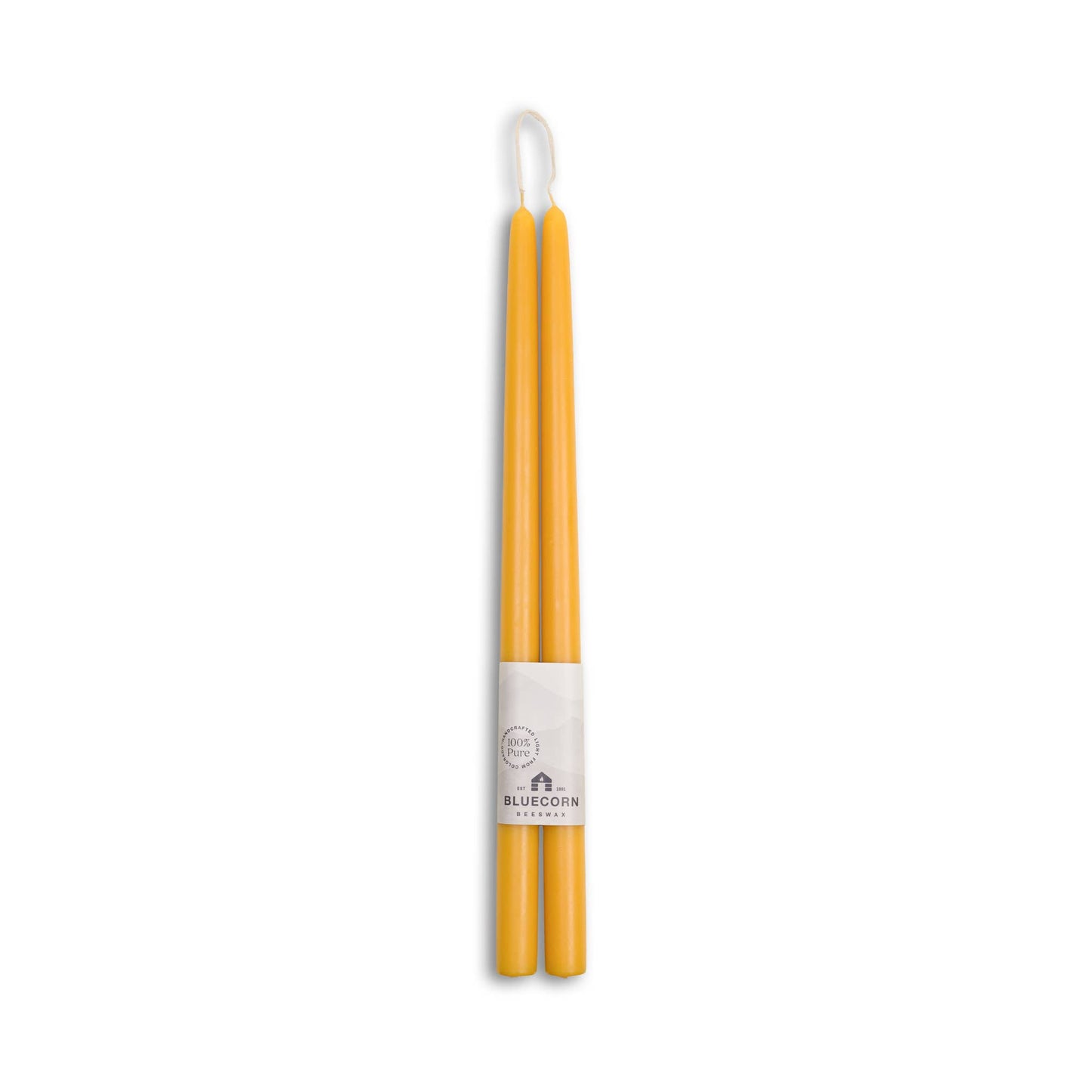 Bluecorn Candles - Beeswax Taper Candles – Dripless & Handmade in USA