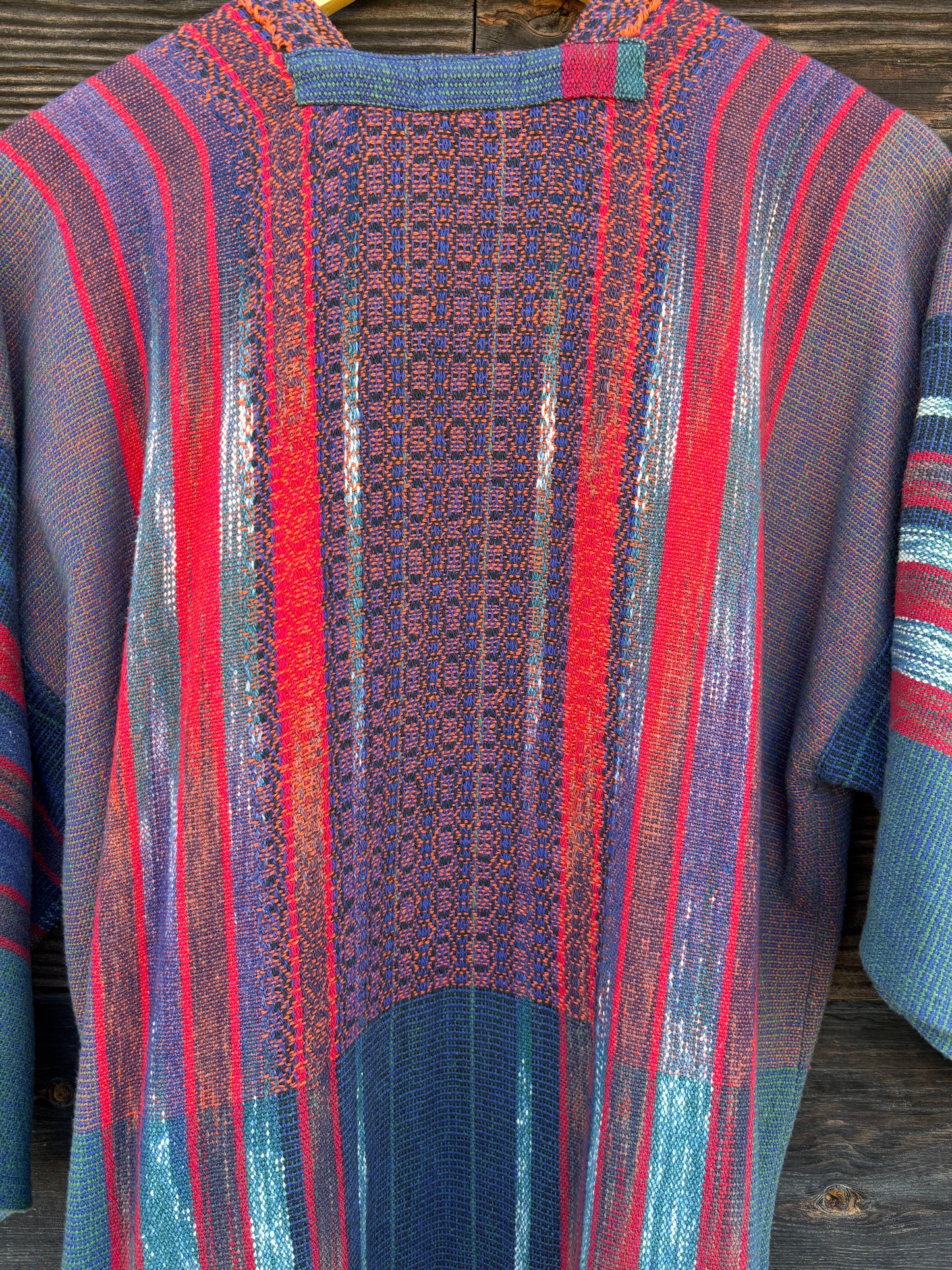 Peggy Kondo Hand Woven Textile Coat