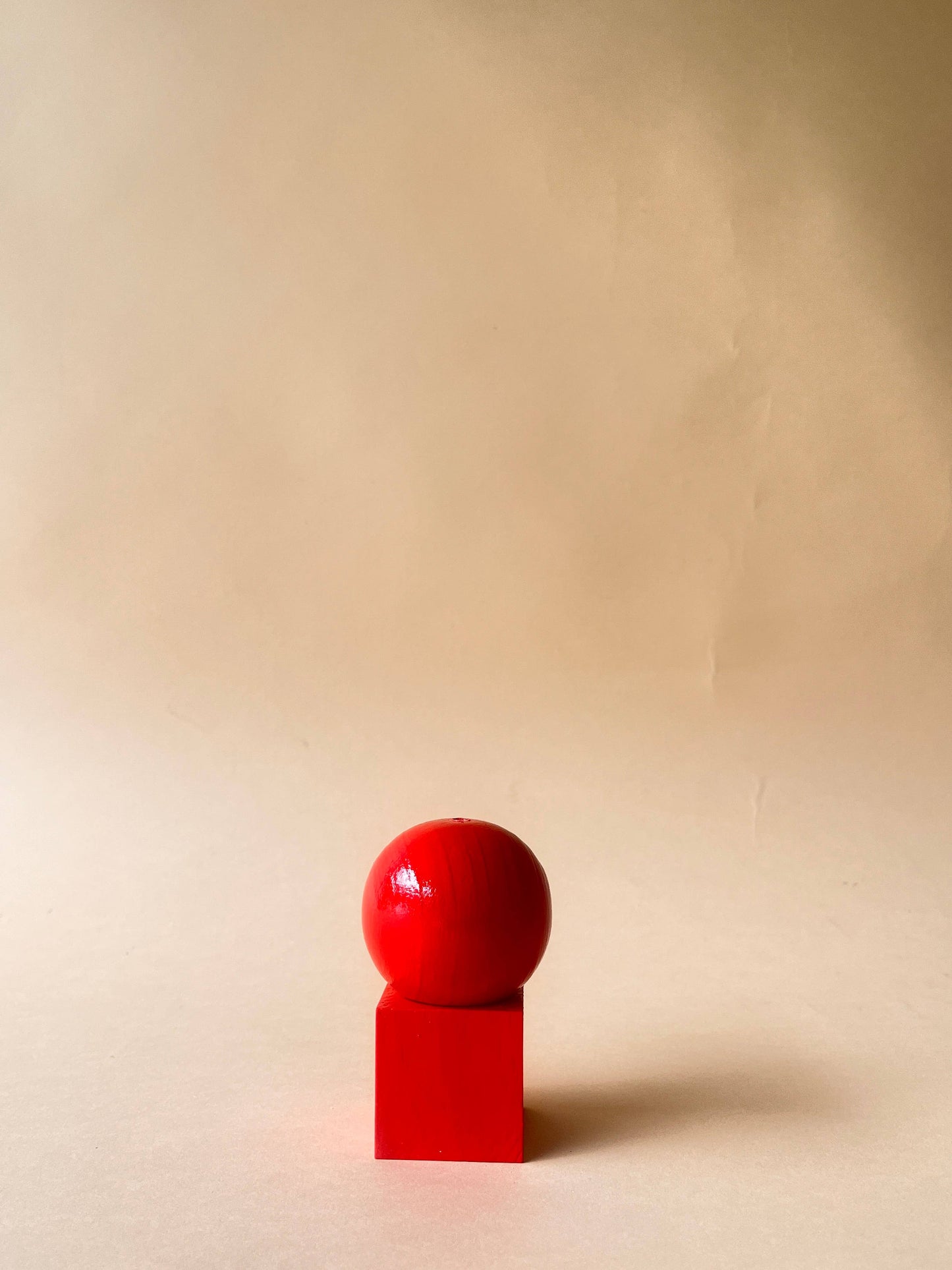 R-KI-TEKT - Wooden Incense Holder-Lollipop Red