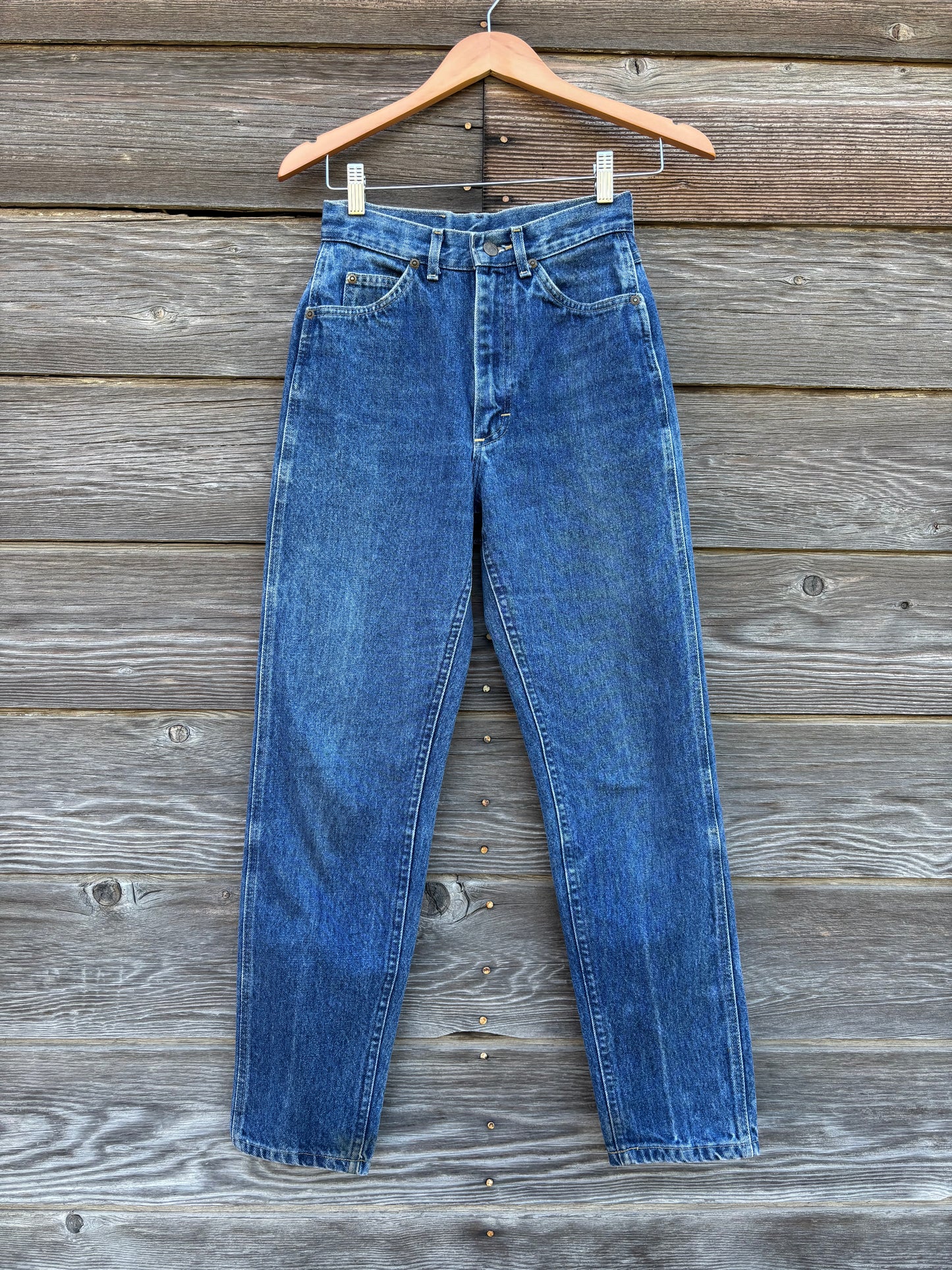 Vintage Lee Riders High Rise Tapered Jeans | Made in USA | 100% Cotton