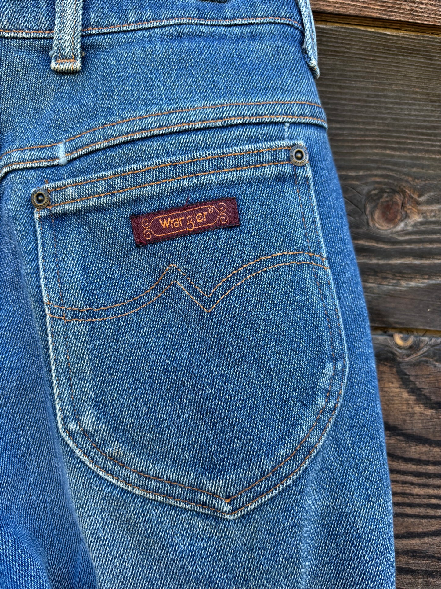 Vintage Wrangler Full Fit Jeans | Made in USA | Soft Broken-In Wash