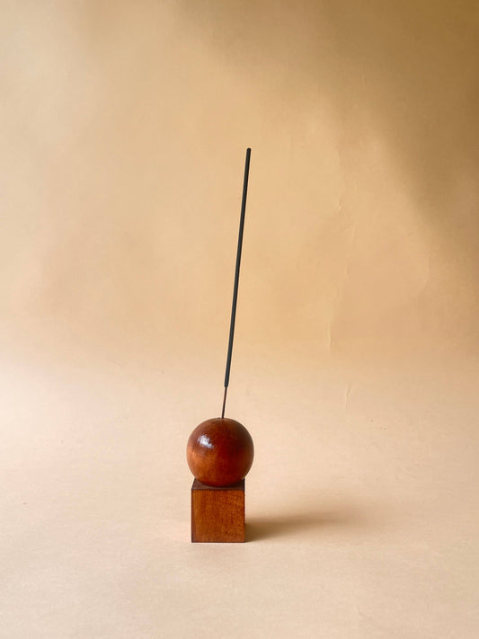 Wooden Incense Holder | Walnut