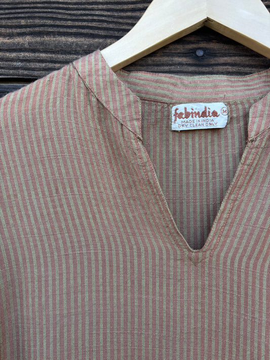 Vintage Fabindia Handwoven Cotton Tunic