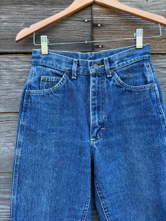 Vintage Lee Riders High Rise Tapered Jeans | Made in USA | 100% Cotton
