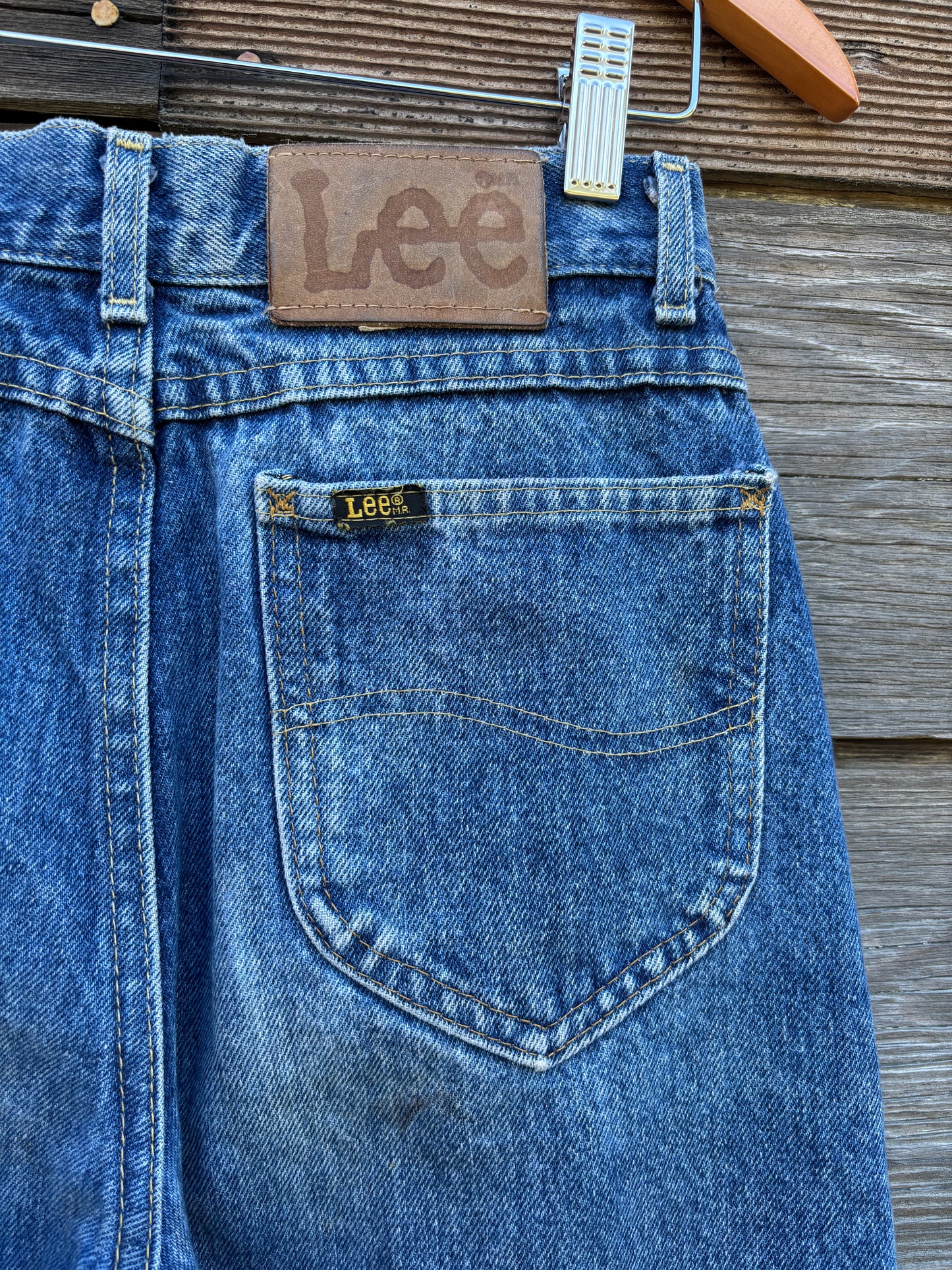 Vintage Lee Riders High Rise Tapered Jeans | Made in USA | 100% Cotton