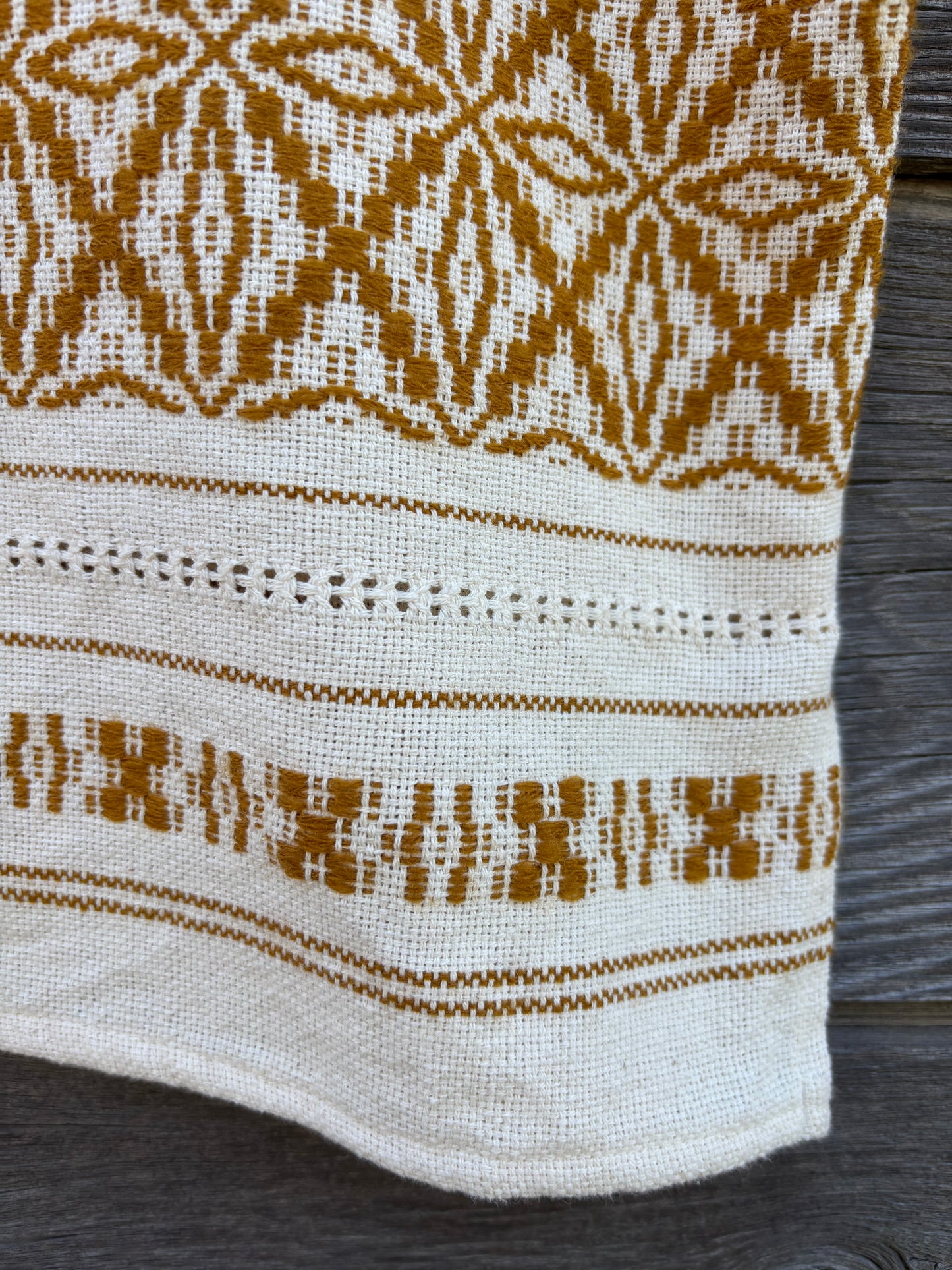 Handmade Woven Huipil Style Top
