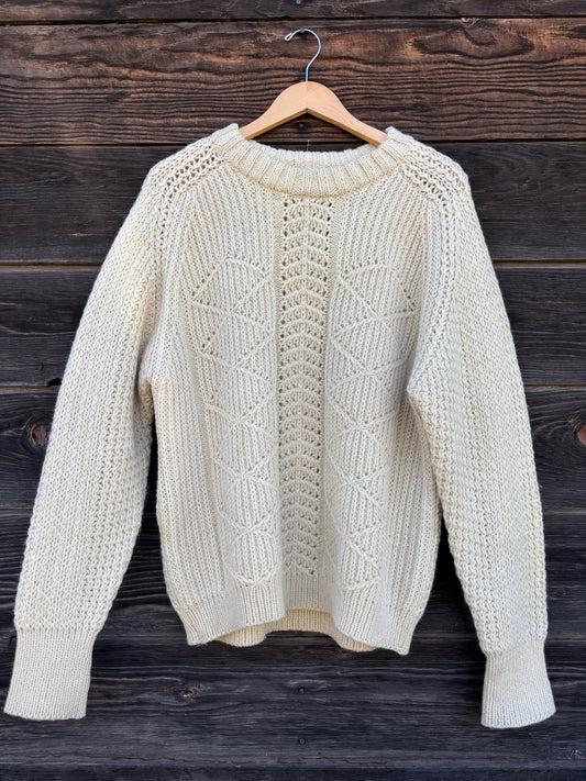 Vintage St. Michael Wool Fisherman Sweater