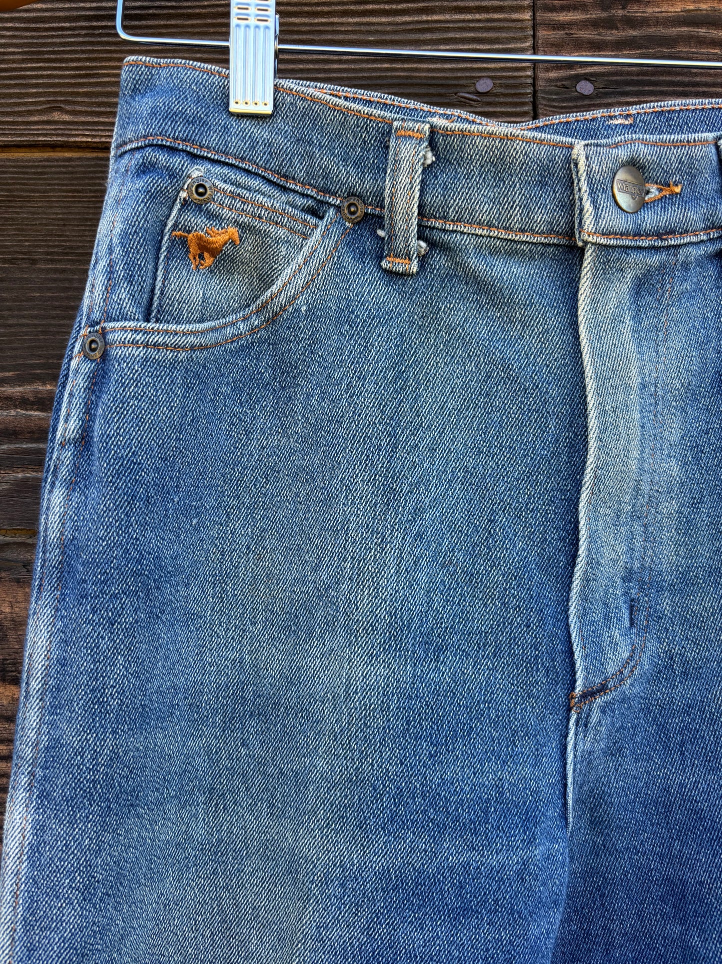 Vintage Wrangler Full Fit Jeans | Made in USA | Soft Broken-In Wash