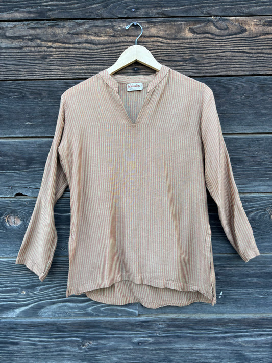 Vintage Fabindia Handwoven Cotton Tunic