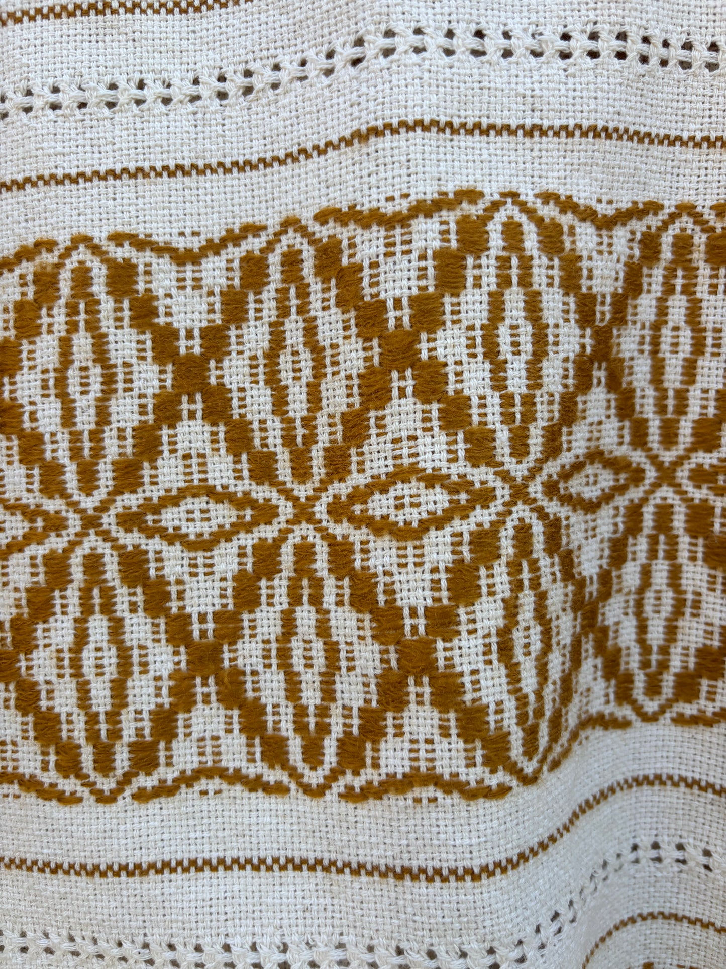 Handmade Woven Huipil Style Top