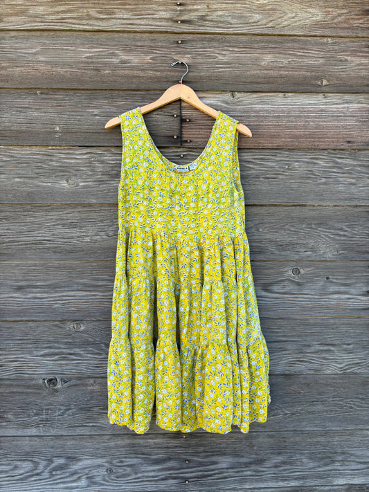 Indira yellow dress