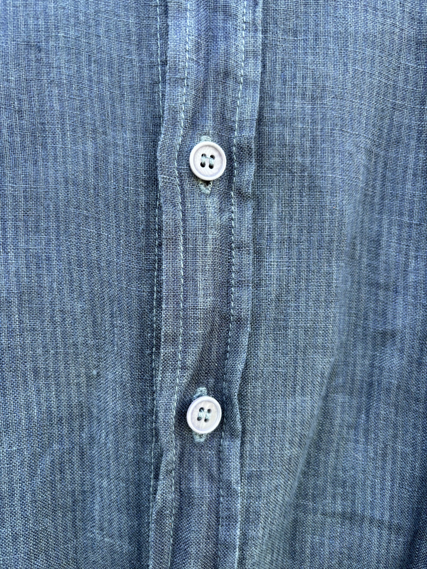 CP Shades | Indigo Died Linen | Button up