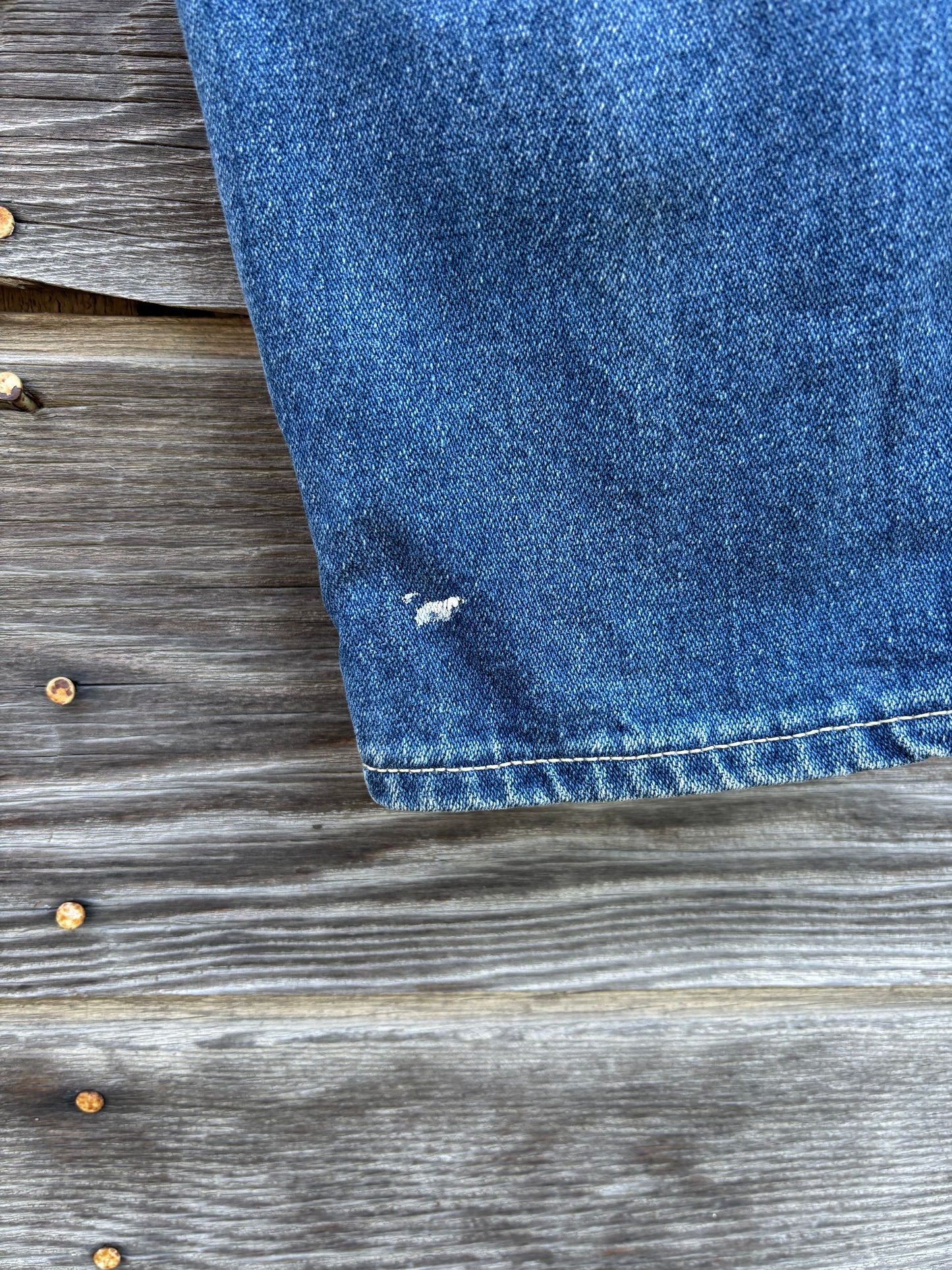 intage Nan Sport Paneled Bareback Jeans | Made in Japan | 1980s