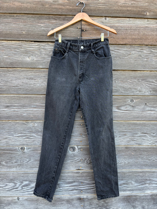 Faded black vintage Gitano jeans
