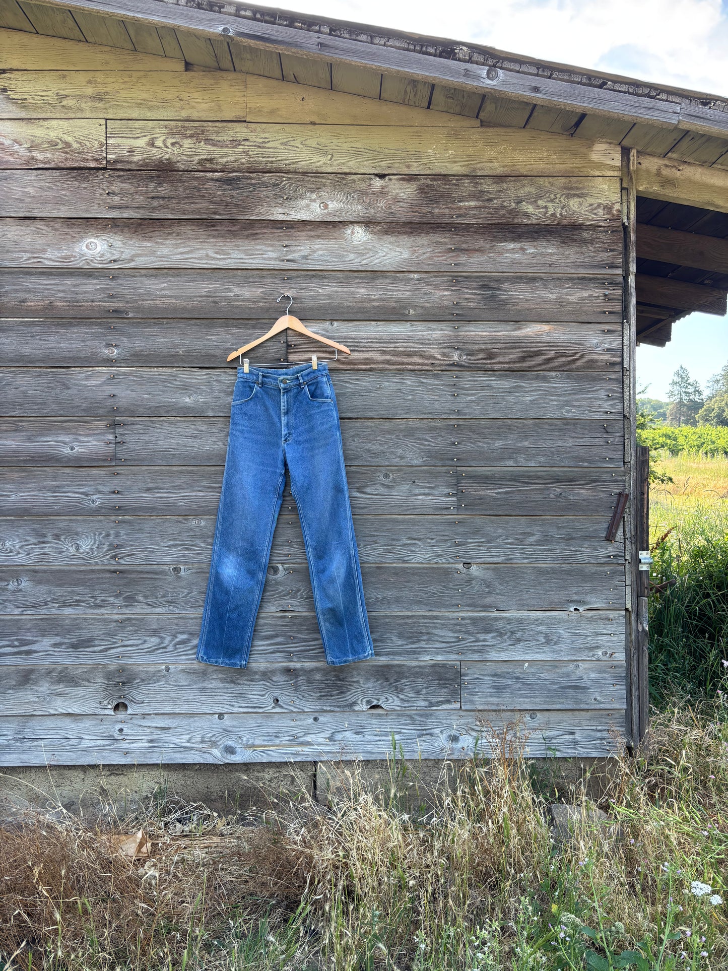 Vintage 1980s Lee Riders Medium Wash Jeans | Made in USA