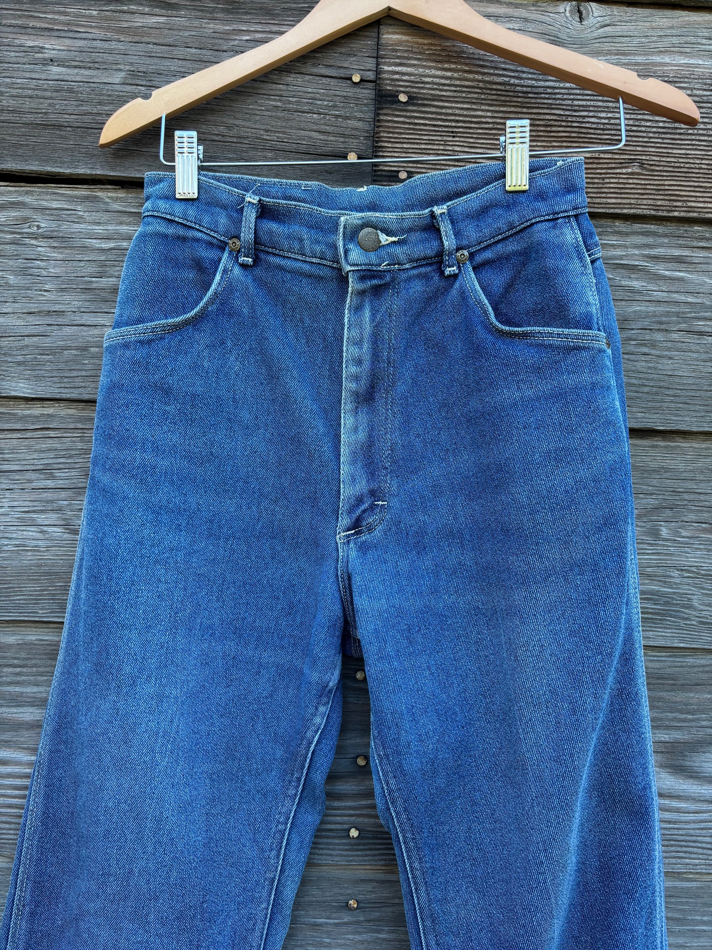 Vintage 1980s Lee Riders Medium Wash Jeans | Made in USA