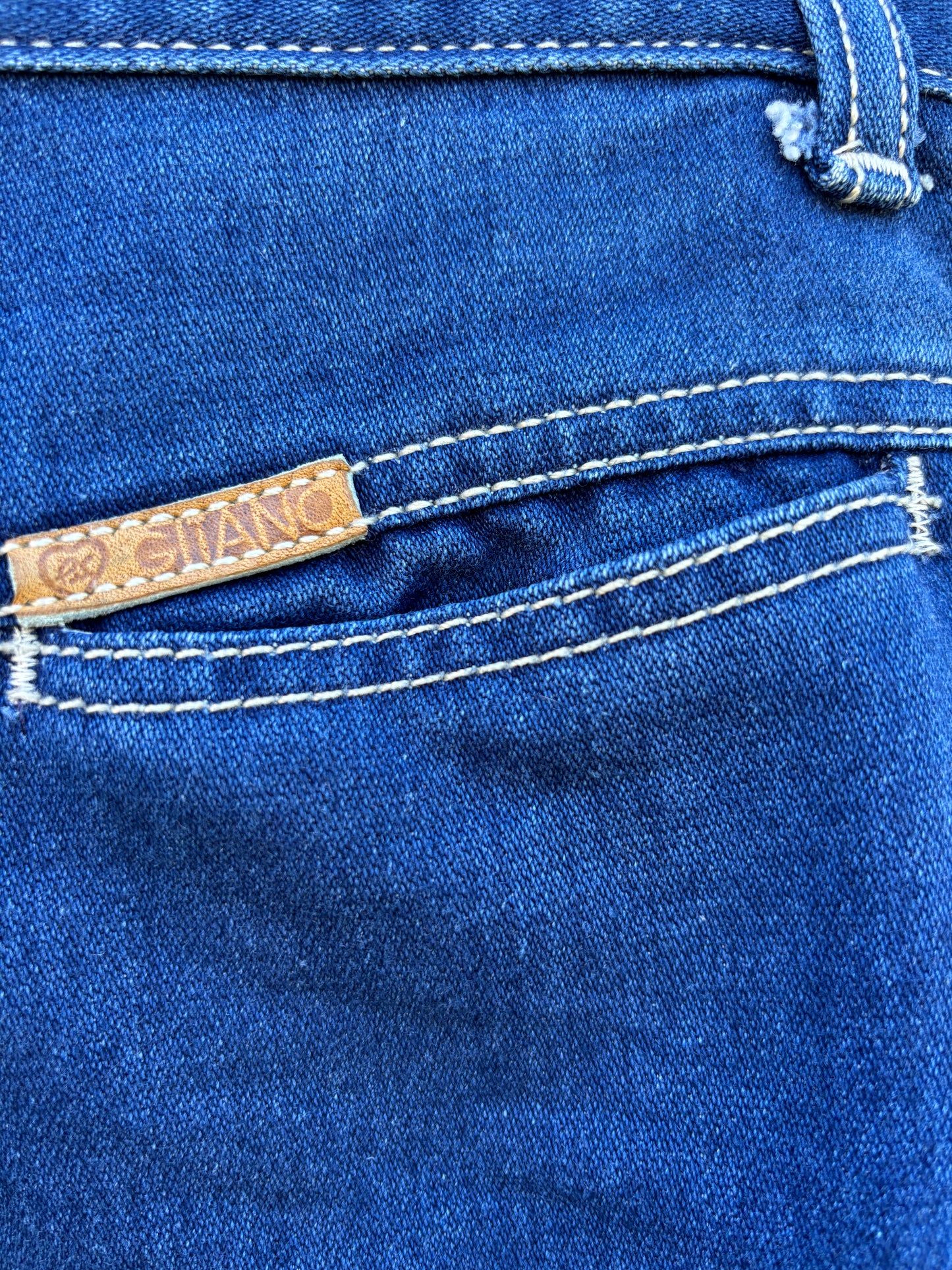 Vintage Late 1980s P.S. Gitano High Rise Western Yoke Jeans