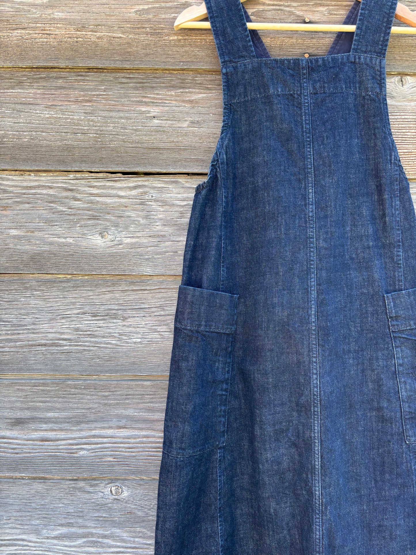 Dress | Thea Pinafore denim | Toast