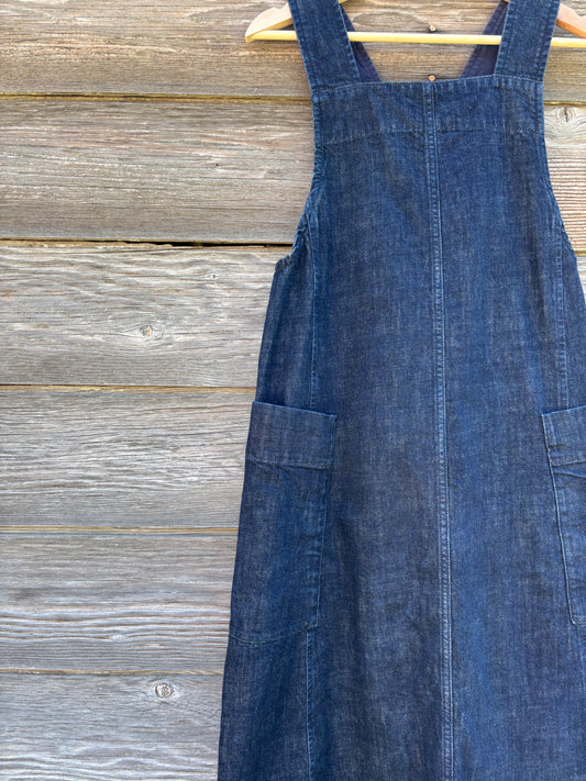 Dress | Thea Pinafore denim | Toast