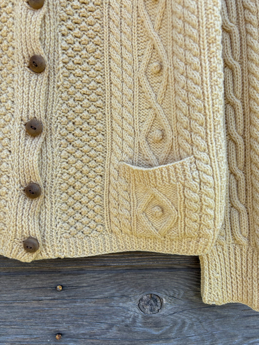 Sweater | Barnas-mor vintage fisherman Cardigan | 1960's-70's