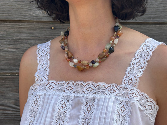 Necklace | Beggar Beads | 1960's-70's