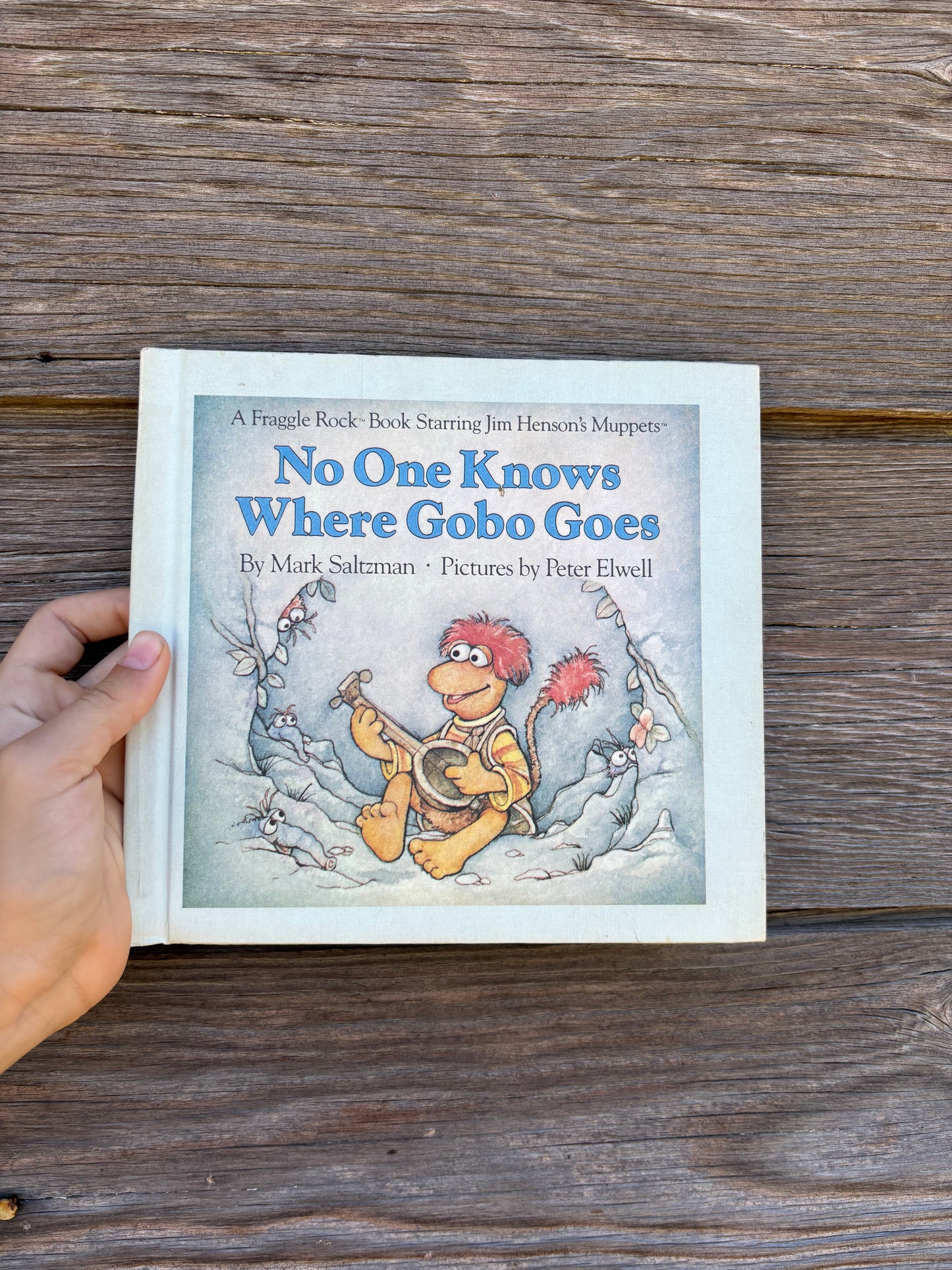 A Fraggle Rock Book | No One Knows Where Gobo Goes | 1984