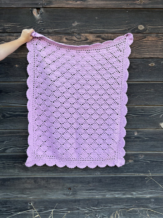 Baby Blanket | Purple Afghan