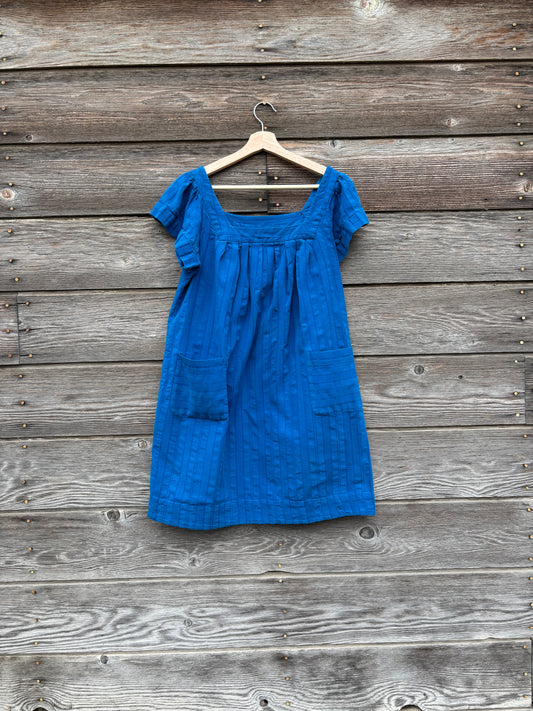 French connection Caribbean blue dress