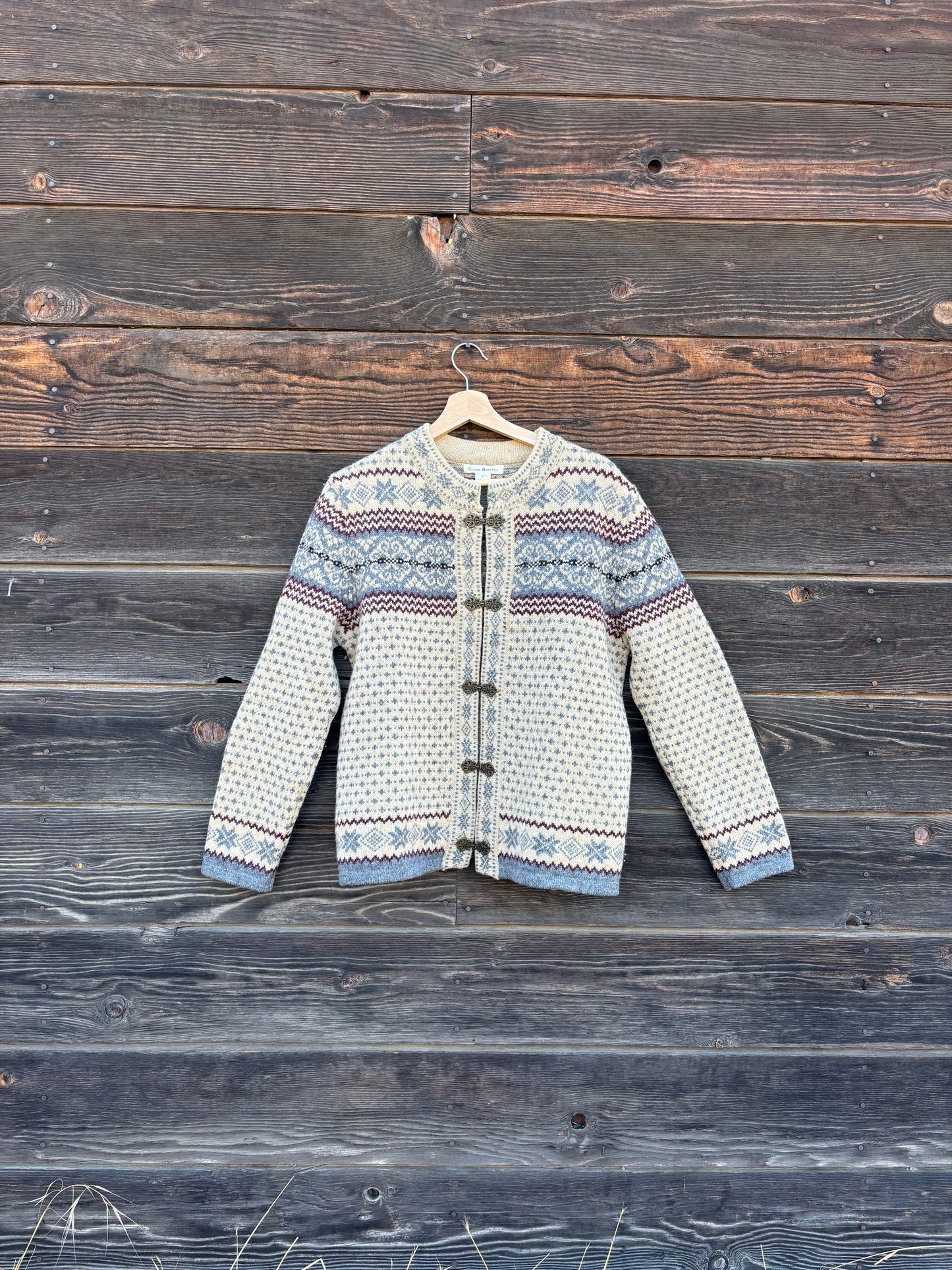 Susan Bristol Fair Isle Cardigan